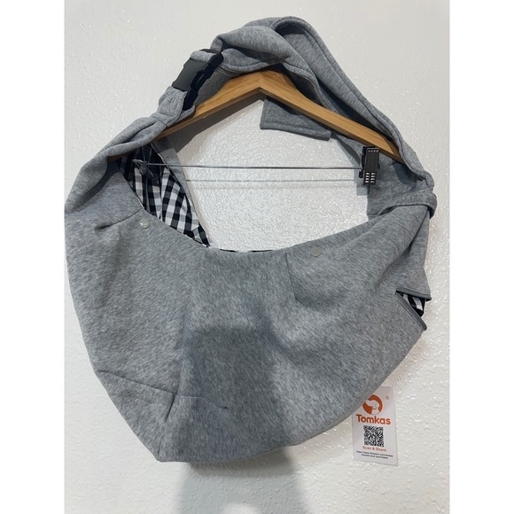 Tomkas Dog Carrier Sling Small Dogs & Cats Gray Adjustable Pet Shoulder Bag - Picture 1 of 6